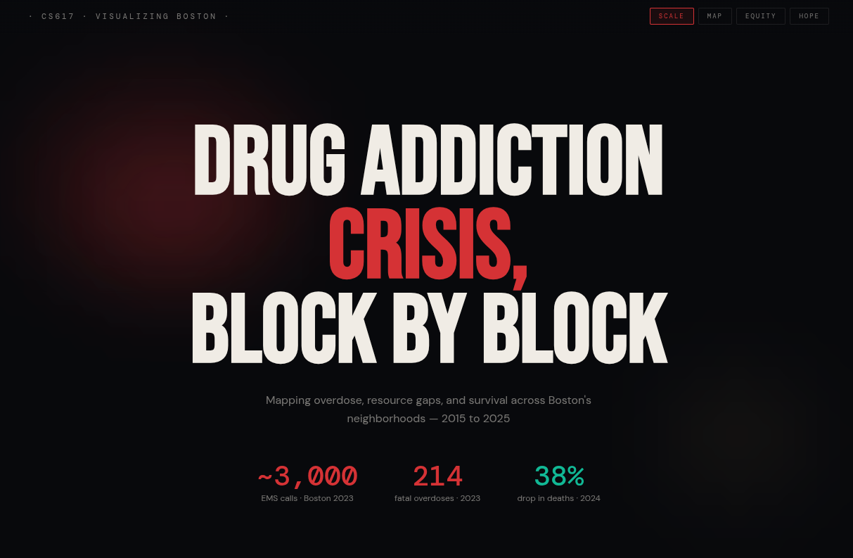 Drug Addiction Crisis, Block by Block